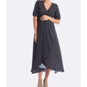 Maive & Bo Harlow Maternity Wrap Dress
